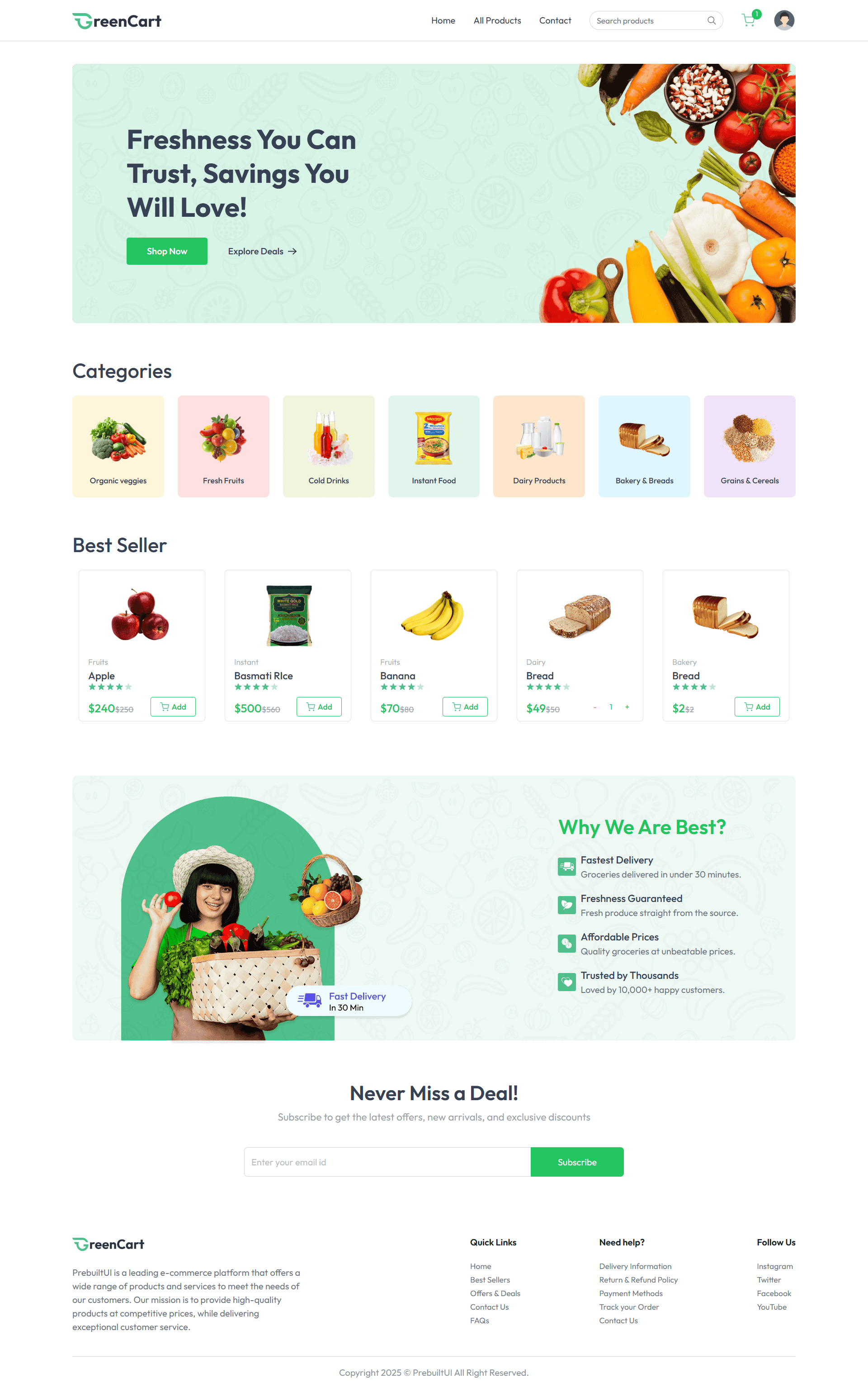 Grocery Shopping App